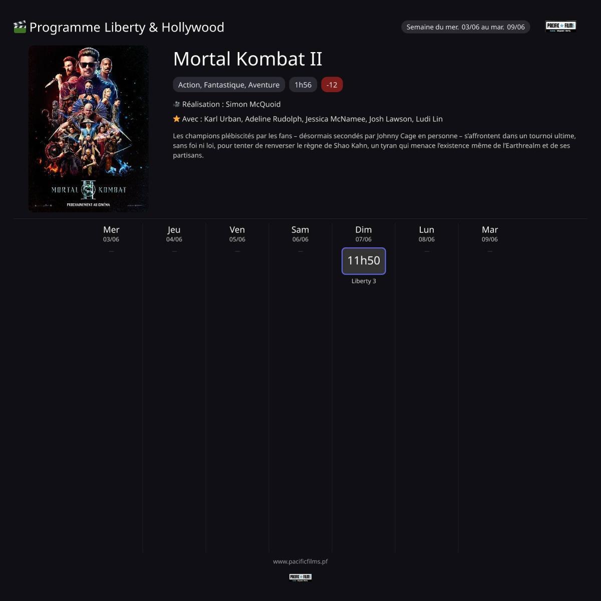 MORTAL KOMBAT 2 MORTAL KOMBAT 2