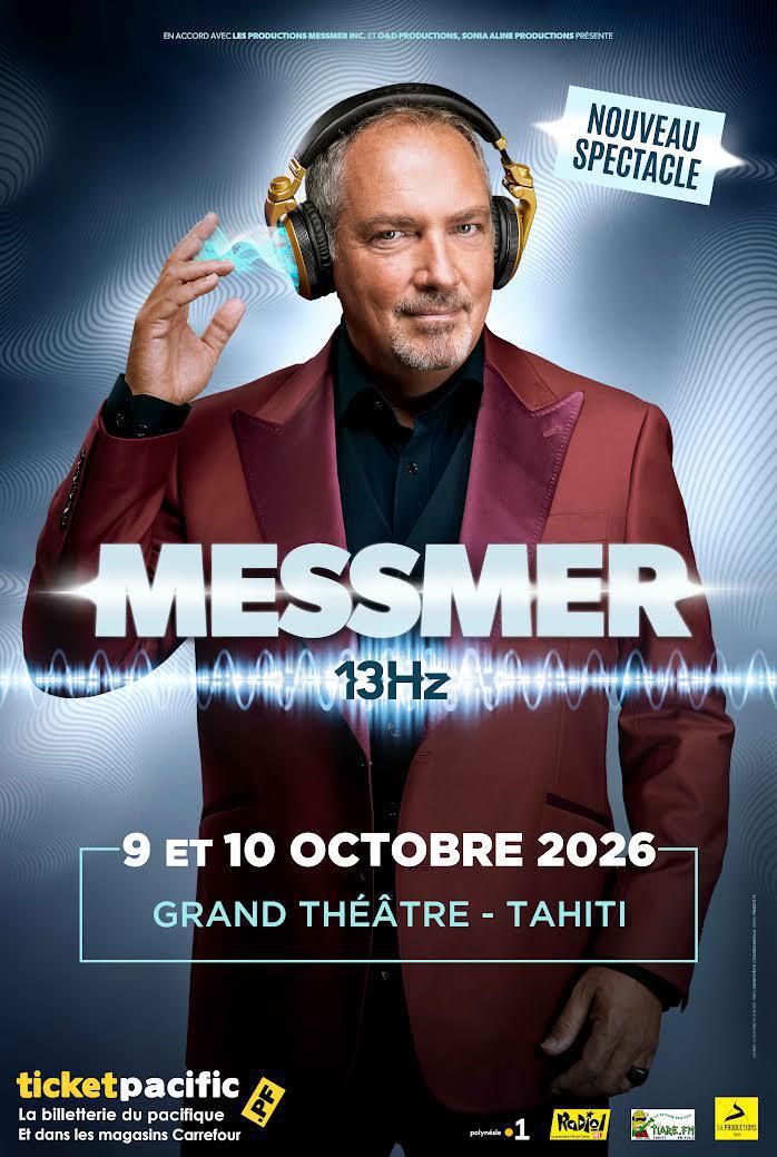 🎁Places à gagner pour le spectacle "MESSMER 13HZ"✨