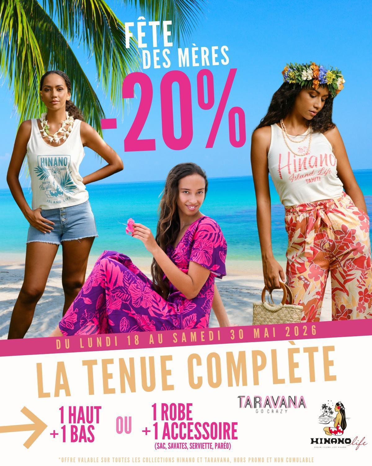 🌴💖 Fête des Mères chez HINANO LIFE TAHITI & TARAVANA ! 💖🌴