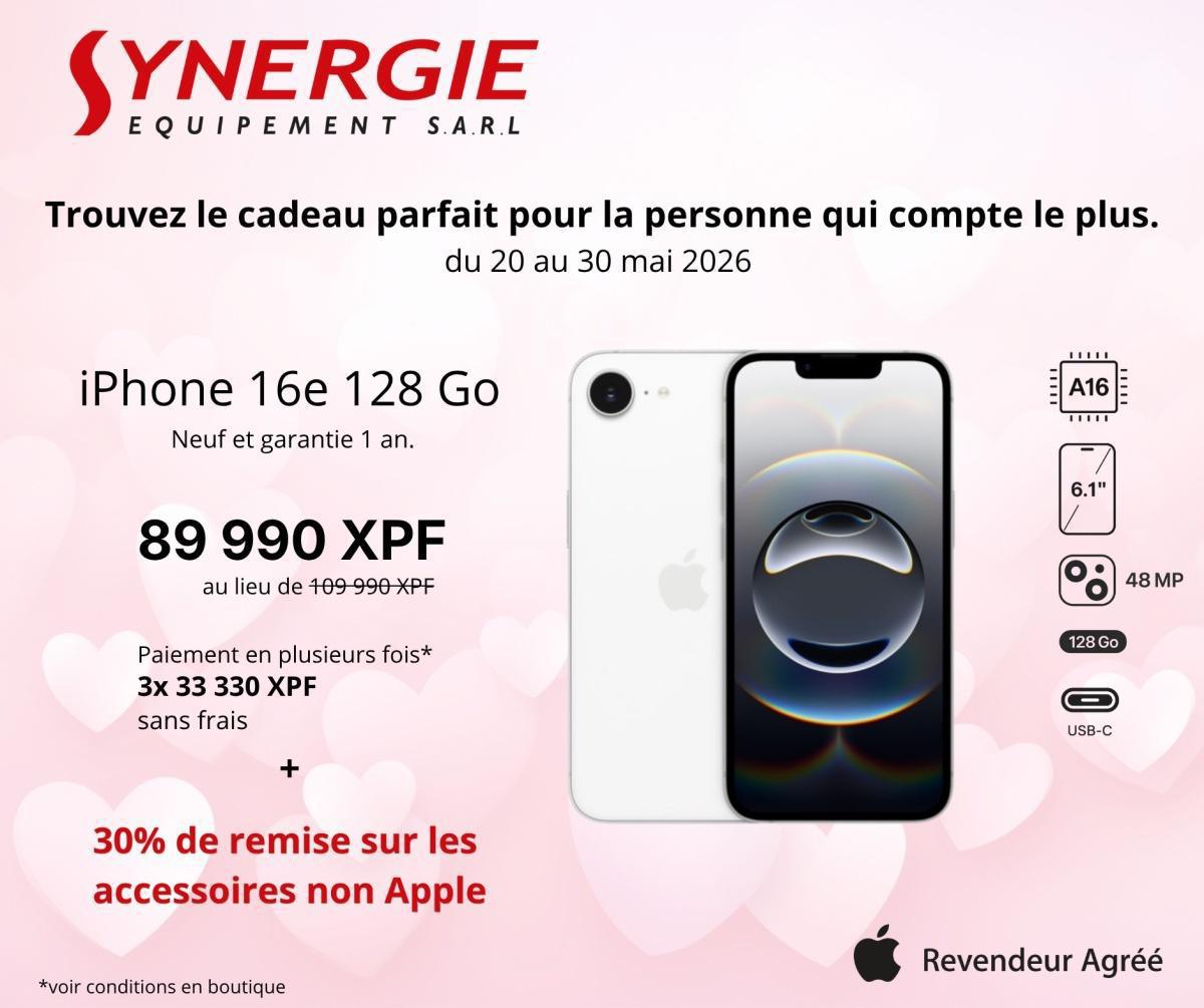 🚨📱 Les offres iPhone débarquent chez SYNERGIE EQUIPEMENT! 🎉