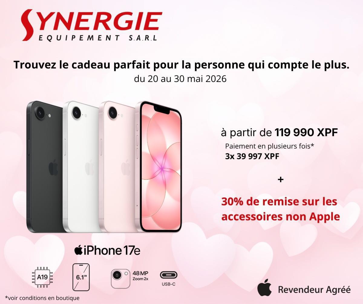 🚨📱 Les offres iPhone débarquent chez SYNERGIE EQUIPEMENT! 🎉 🚨📱 Les offres iPhone débarquent chez SYNERGIE EQUIPEMENT! 🎉