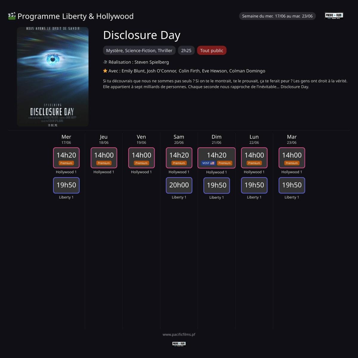 DISCLOSURE DAY 