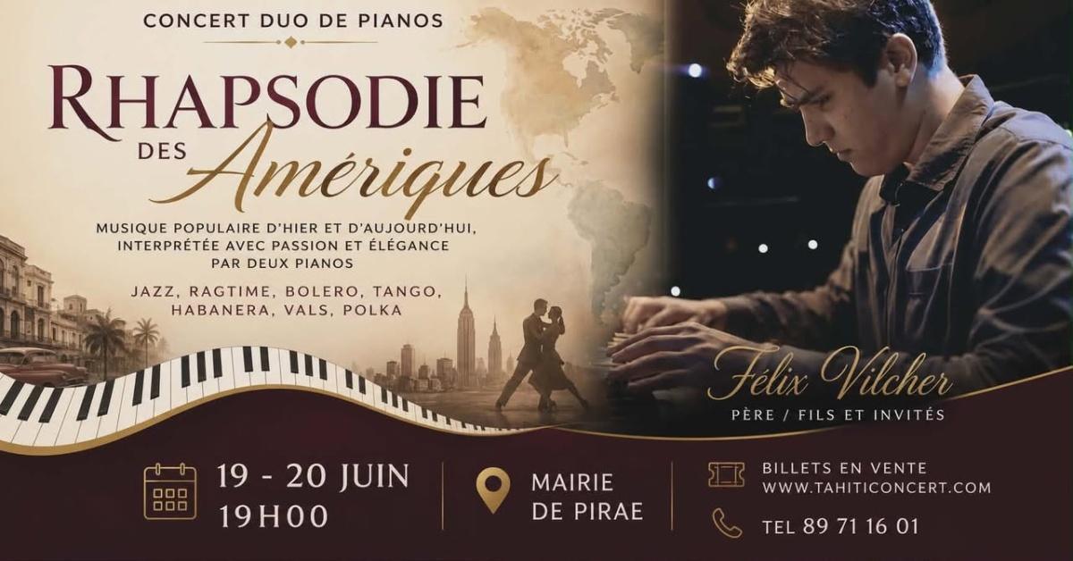 💥 Places à Gagner + tarif spéciale BIG CE 😉 pour le spectacle "RHAPSODIE DES AMERIQUES"!