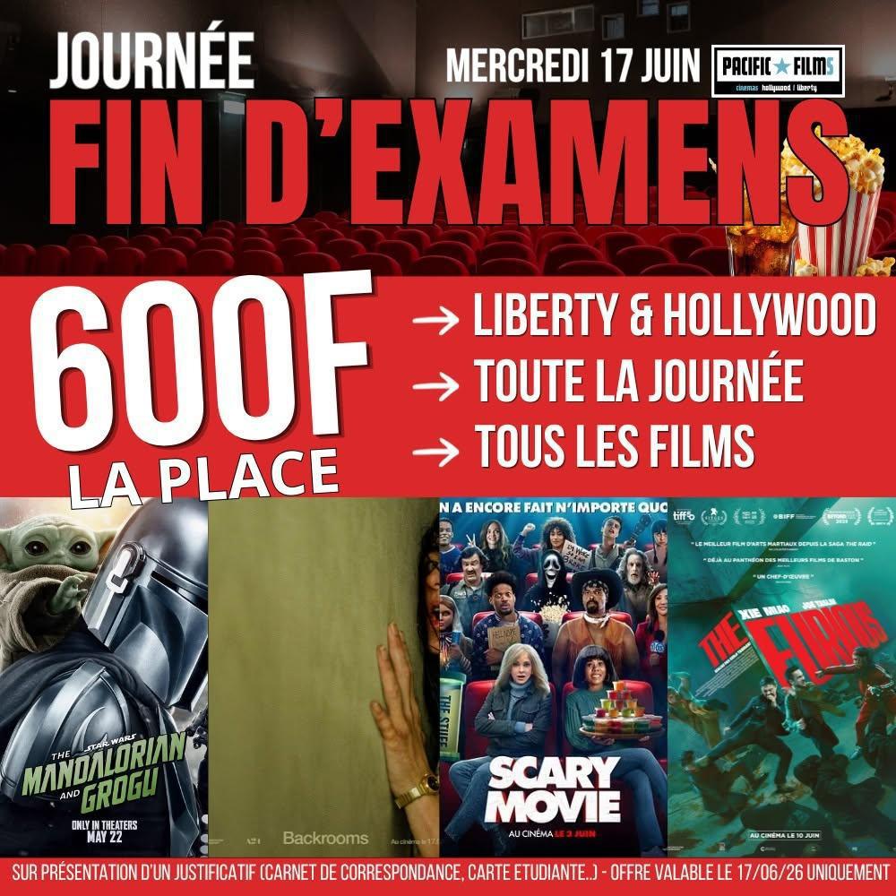 🎬 Programmation cinémas LIBERTY & HOLLYWOOD — du 17 au 23 juin 🎥