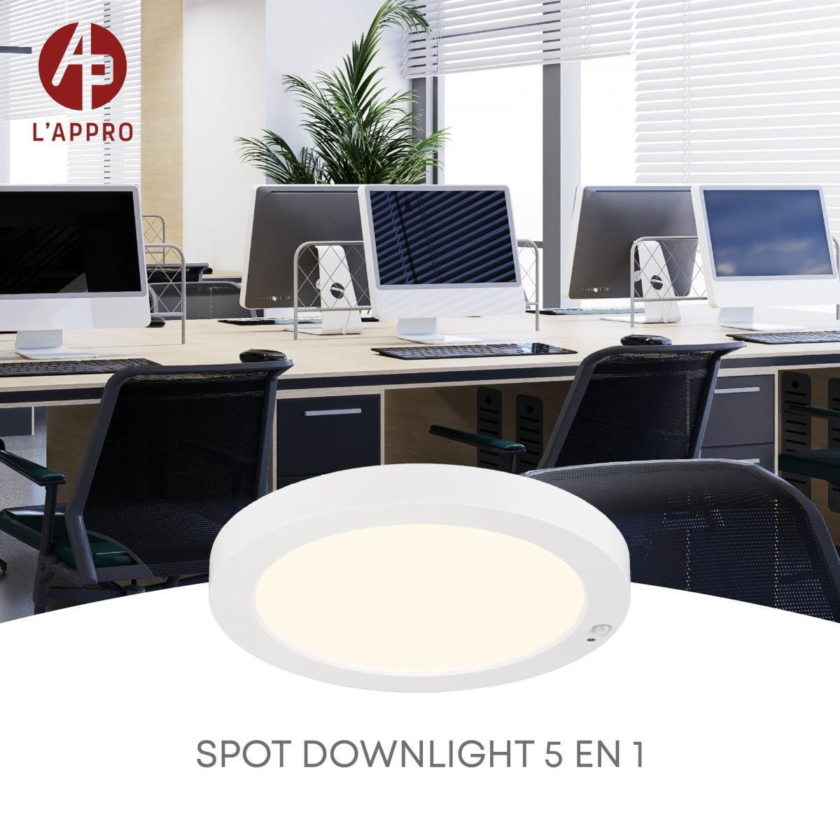 💡 Découvrez le Spot Sylvania Downlight 5 en 1 chez L'APPRO!🌟