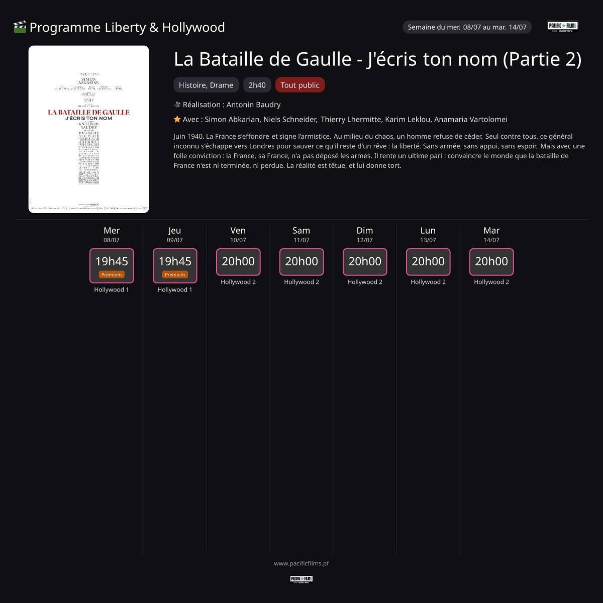 LA BATAILLE DE GAULLE - J'ECRIS TON NOM (PARTIE 2) LA BATAILLE DE GAULLE - J'ECRIS TON NOM (PARTIE 2)