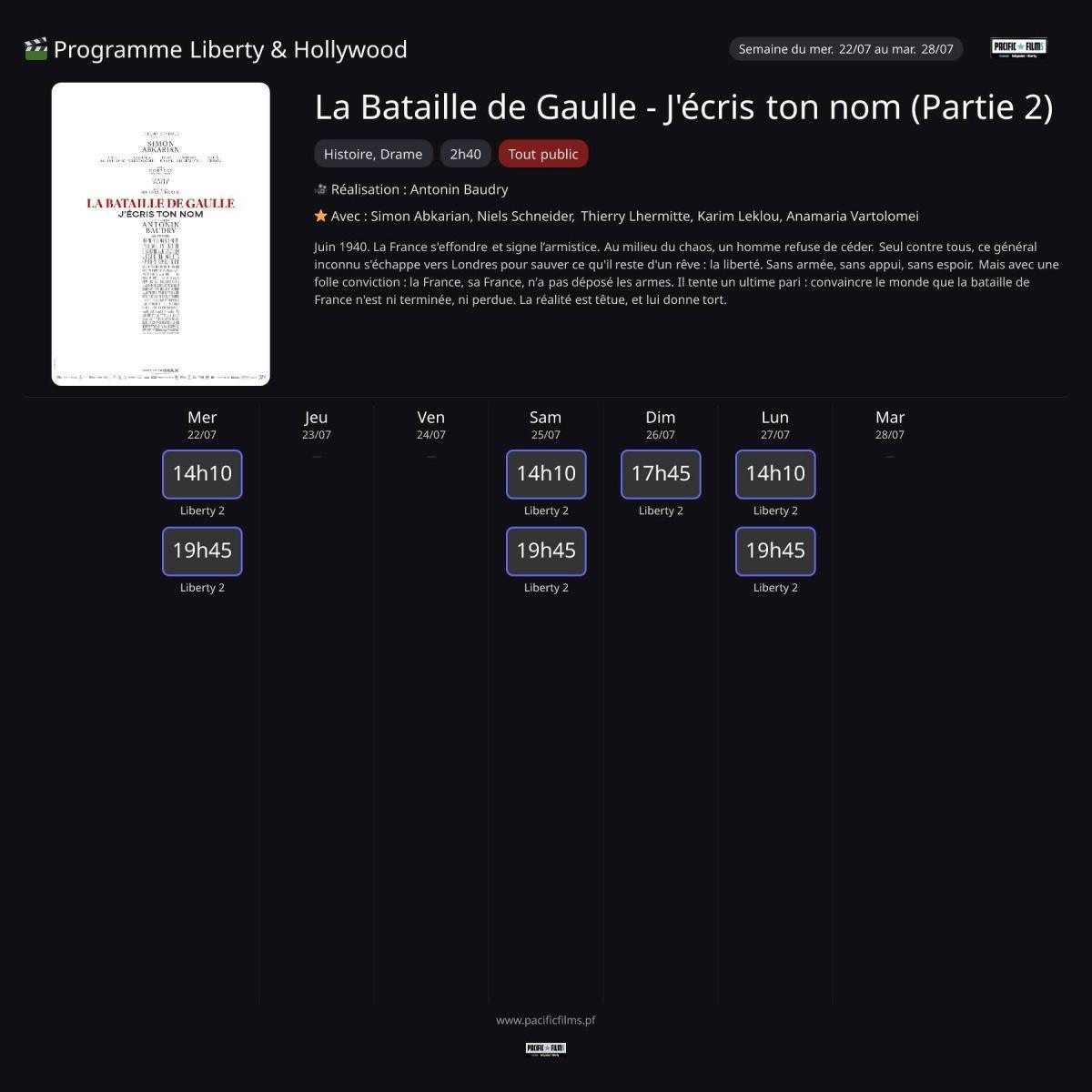 LA BATAILLE DE GAULLE - J'ECRIS TON NOM (PARTIE 2) LA BATAILLE DE GAULLE - J'ECRIS TON NOM (PARTIE 2)