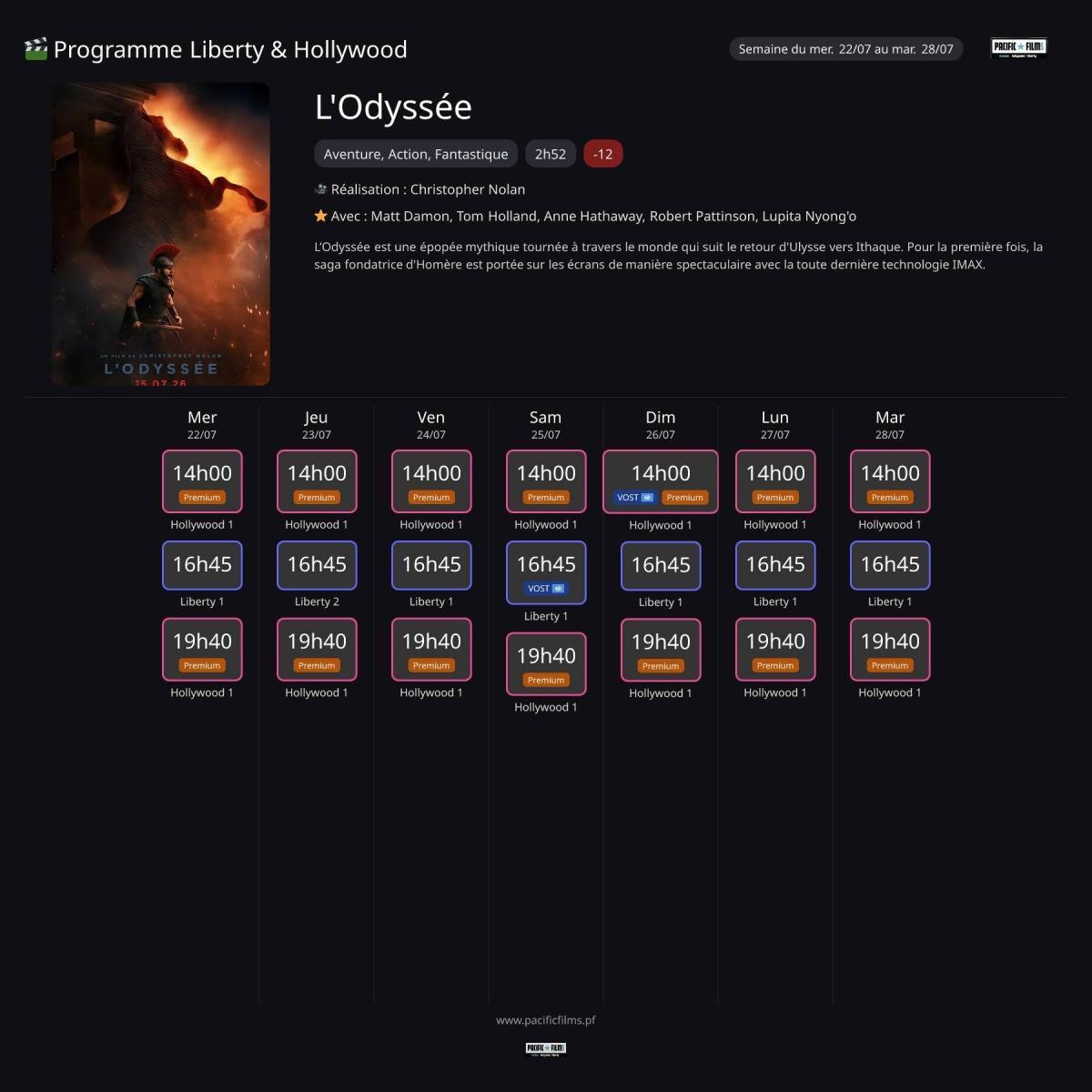 L'ODYSSEE 