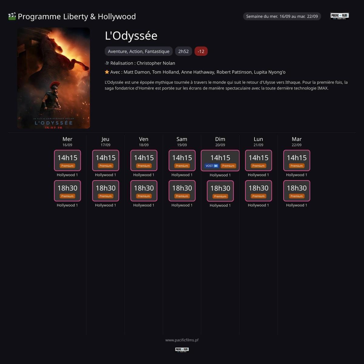 L'ODYSSEE 