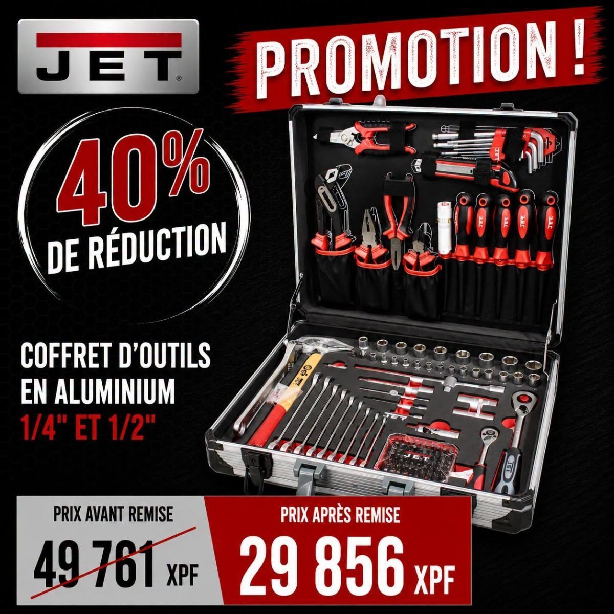 🔥 Promotion Exceptionnelle sur une sélection de coffrets d'outillage chez SAS TAHITI!🔥 🔥 Promotion Exceptionnelle sur une sélection de coffrets d'outillage chez SAS TAHITI!🔥