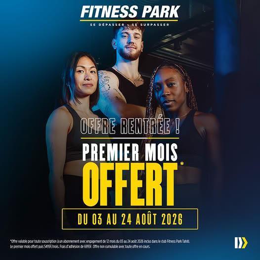 💥 Offre Spéciale Rentrée : du 3 au 24 août chez 𝐅𝐈𝐓𝐍𝐄𝐒𝐒 𝐏𝐀𝐑𝐊! 💪
