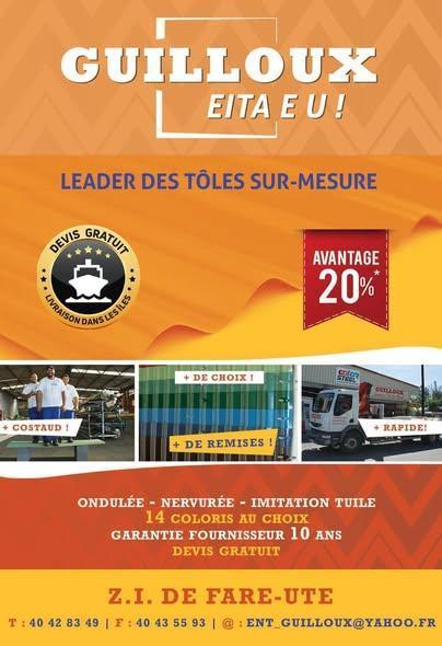 🏬 𝐆𝐮𝐢𝐥𝐥𝐨𝐮𝐱 𝐓𝐨̂𝐥𝐞𝐬 - 𝐄𝐈𝐓𝐀 𝐄 𝐔, Leader des tôles sur mesure!🏡