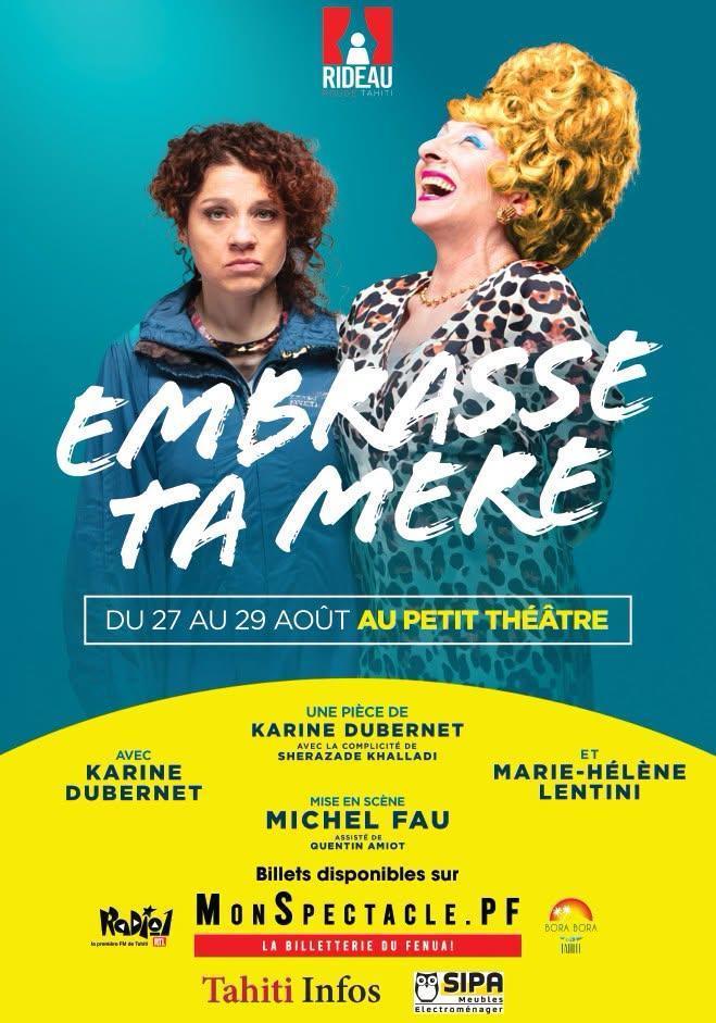 💝 Places à gagner pour le spectacle « EMBRASSE TA MERE »!🎁