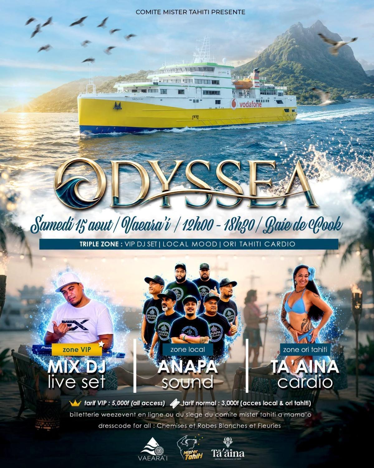 💃 RDV Samedi 15 Aout pour l'Evènement ODYSSEA sur 𝐕𝐀𝐄𝐀𝐑𝐀'𝐈!🚤