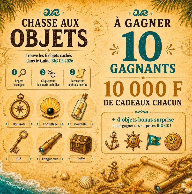 🏴☠️ Chasse aux objets BIG CE 🏴☠️ Chasse aux objets BIG CE