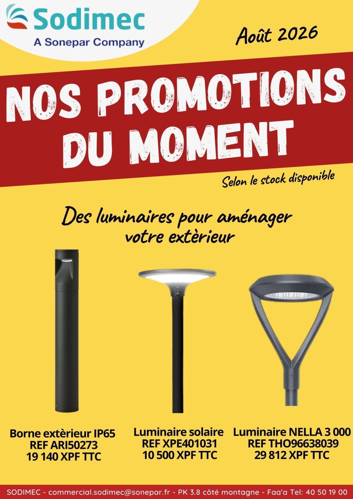 🔥 Les Promos du mois d'Aout sont chez 𝐒𝐎𝐃𝐈𝐌𝐄𝐂! 🔥 🔥 Les Promos du mois d'Aout sont chez 𝐒𝐎𝐃𝐈𝐌𝐄𝐂! 🔥