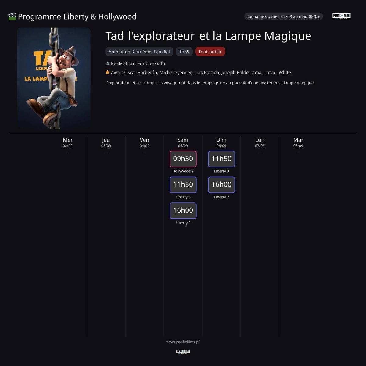 TAD L'EXPLORATEUR ET LA LAMPE MAGIQUE