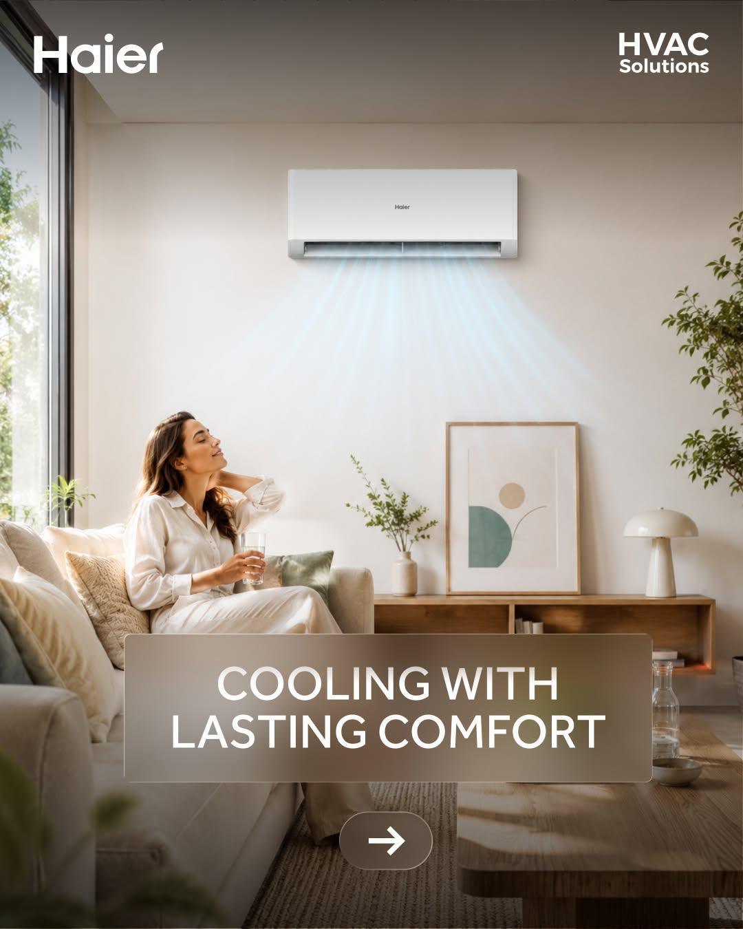 ❄️ Haier Air Conditioning diponible chez 𝐒𝐎𝐃𝐈𝐌𝐄𝐂 ! ❄️