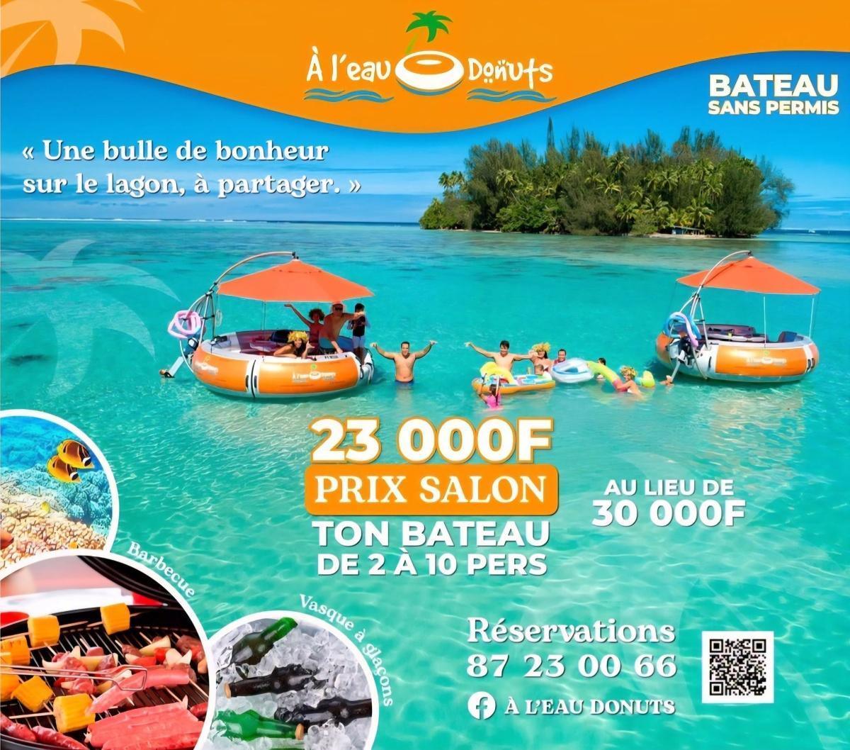 🍩 𝐀 𝐋'𝐄𝐀𝐔 𝐃𝐎𝐍𝐔𝐓𝐒 au Salon du Tourisme!😉