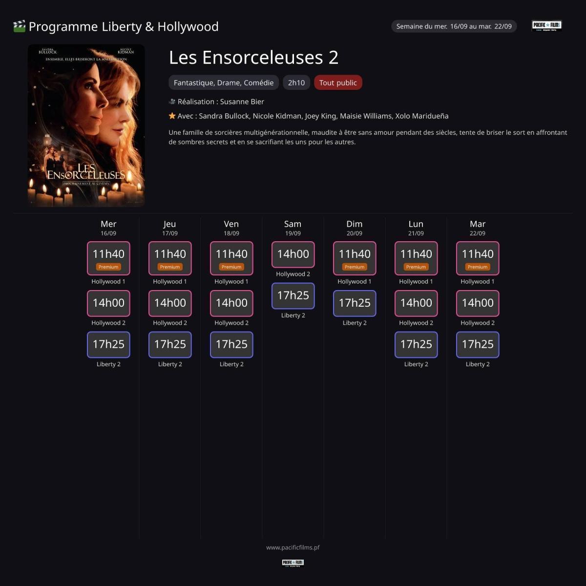 LES ENSORCELEUSES 2