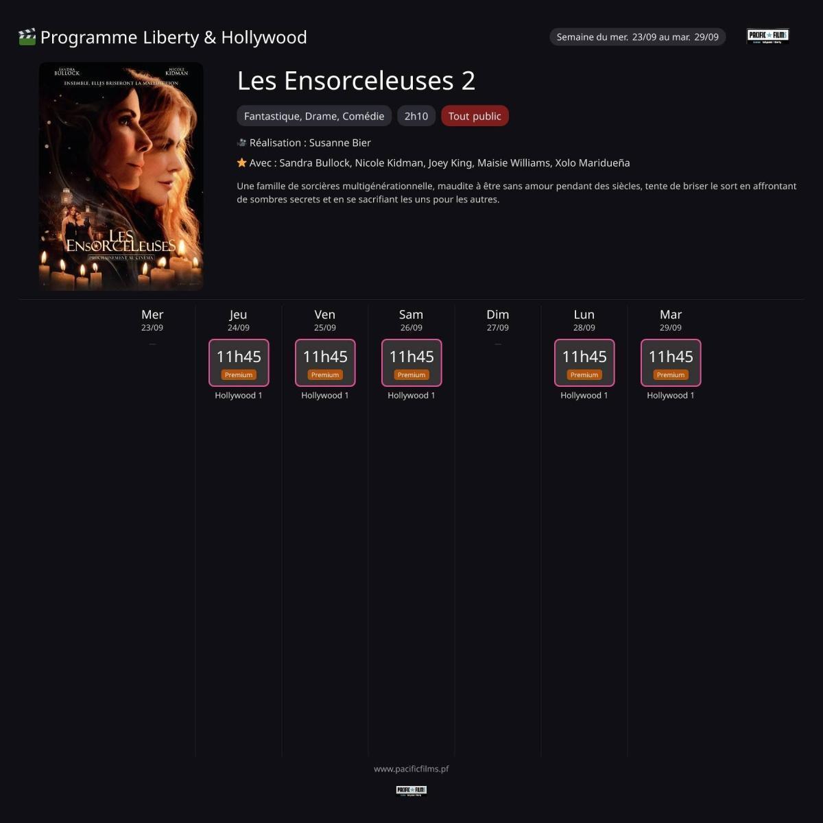 LES ENSORCELEUSES 2
