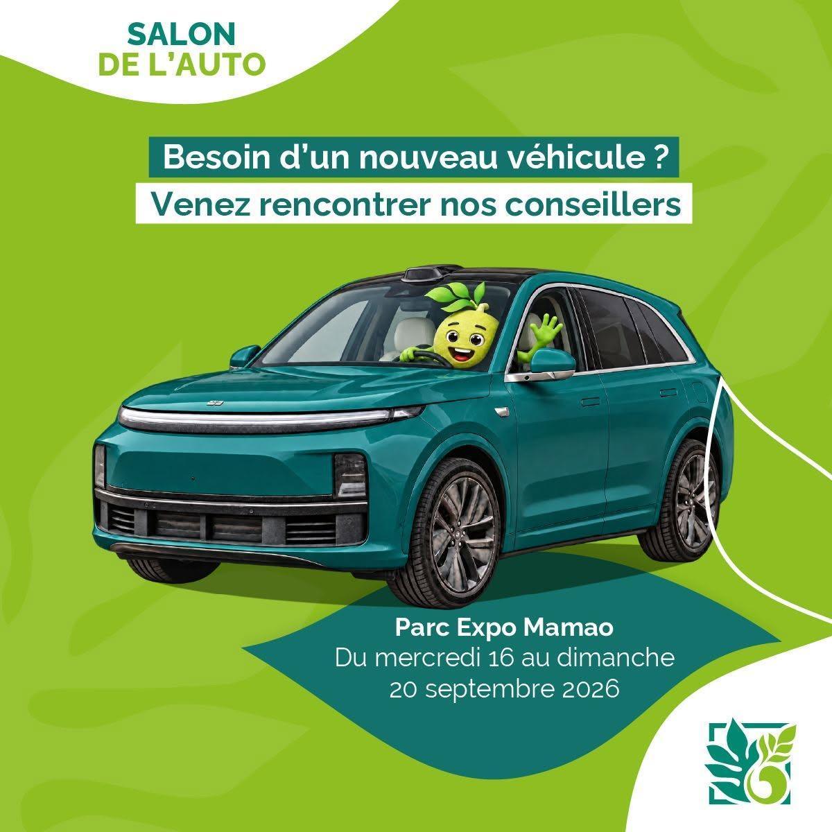 📣 Du 16 au 20 septembre, retrouvez la 𝐁𝐀𝐍𝐐𝐔𝐄 𝐒𝐎𝐂𝐑𝐄𝐃𝐎 au Salon de l'Auto !🚗