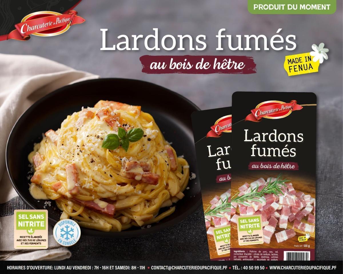 🥓 Relever vos plats avec les Lardons Fumés de la 𝐂𝐡𝐚𝐫𝐜𝐮𝐭𝐞𝐫𝐢𝐞 𝐝𝐮 𝐏𝐚𝐜𝐢𝐟𝐢𝐪𝐮𝐞! 😋