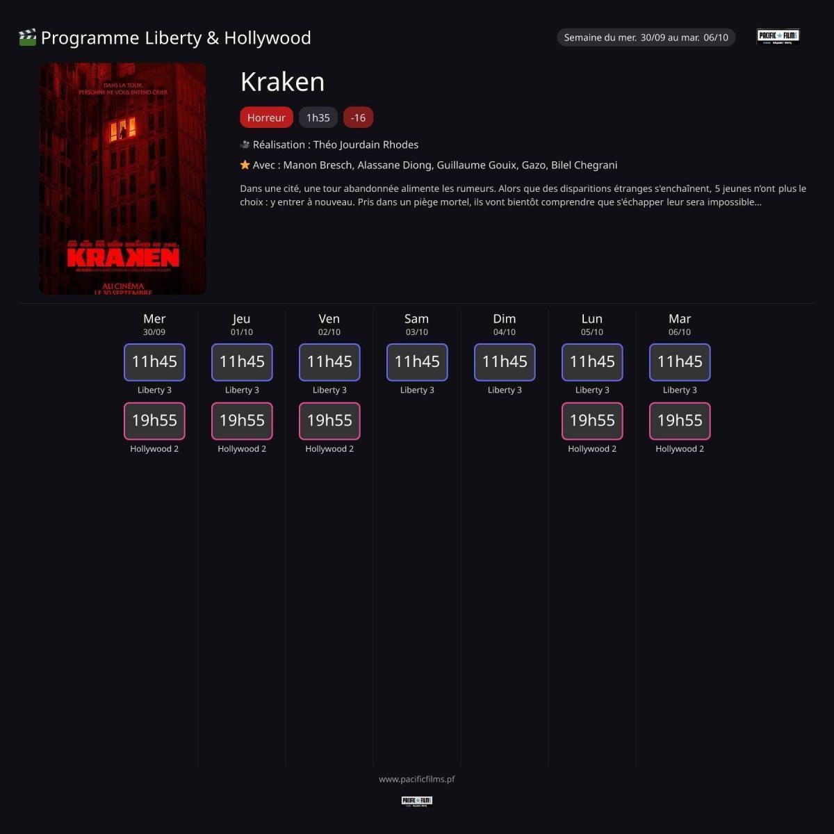 KRAKEN - NOUVEAU KRAKEN - NOUVEAU