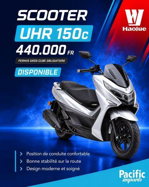 🛵Découvre le UHR 150C, disponible chez 𝐏𝐚𝐜𝐢𝐟𝐢𝐜 𝐈𝐦𝐩𝐨𝐫𝐭𝐬🔥