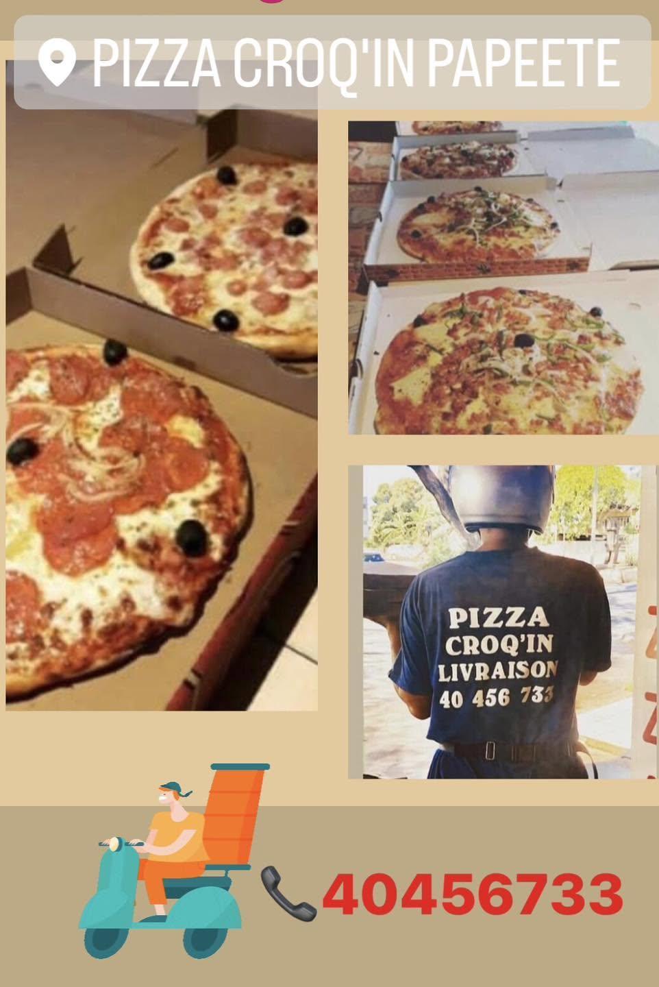 🍕 Envie de vous régaler? 👉 Direction 𝐏𝐈𝐙𝐙𝐀 𝐂𝐑𝐎𝐐’𝐈𝐍!😋