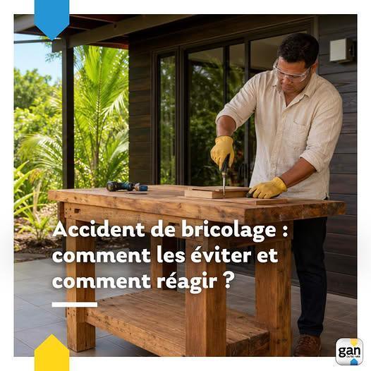 🏠 BRICOLAGE À LA MAISON : ATTENTION AUX ACCIDENTS ! ⚠️