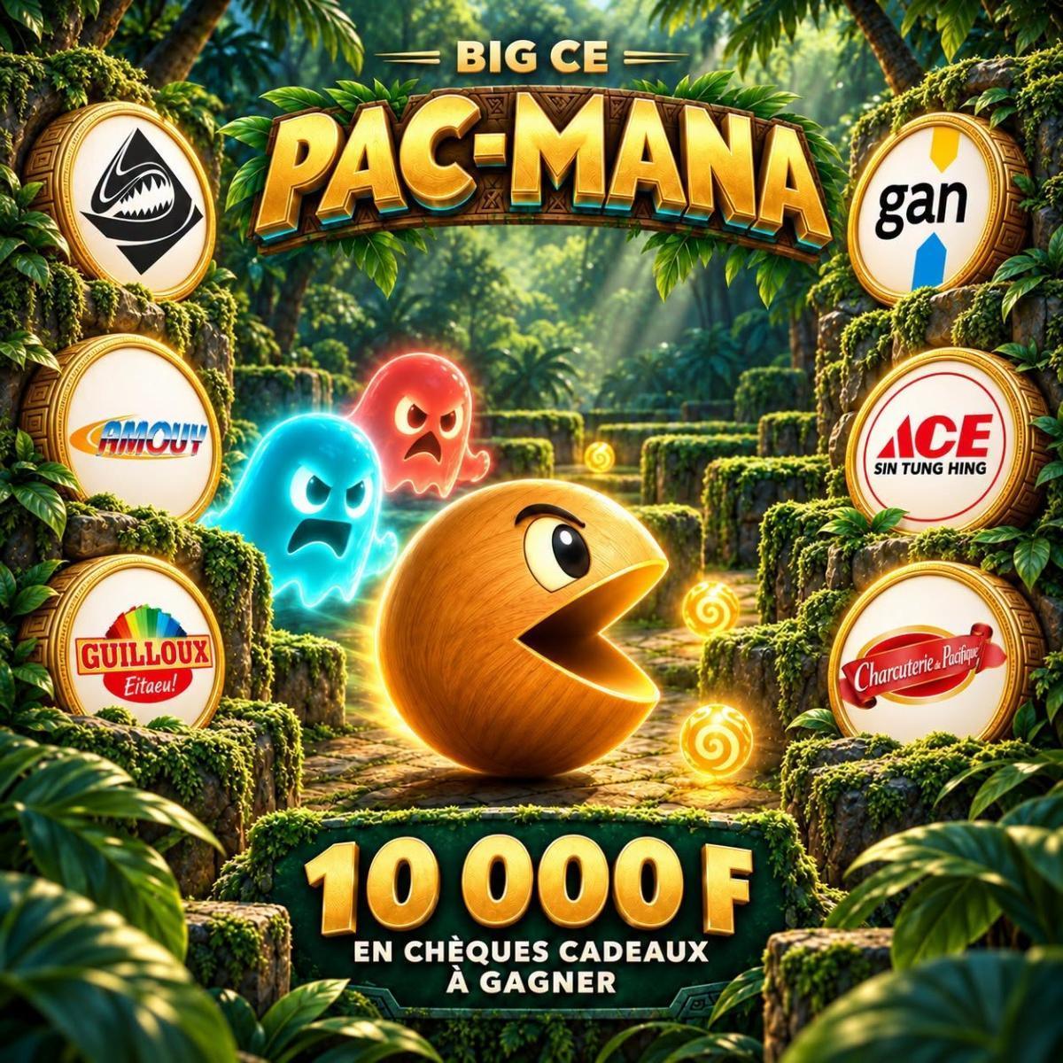 🎃 Prêts à frissonner ? Participez au jeux BIG CE PAC-MANA !👻