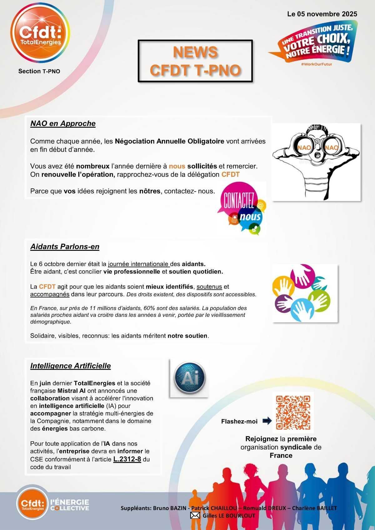 News CFDT T-PNO