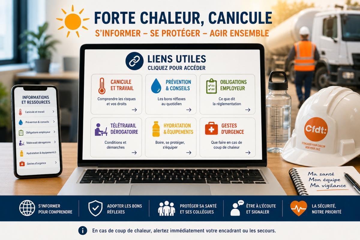 ☀️Forte chaleur : Restez vigilants !