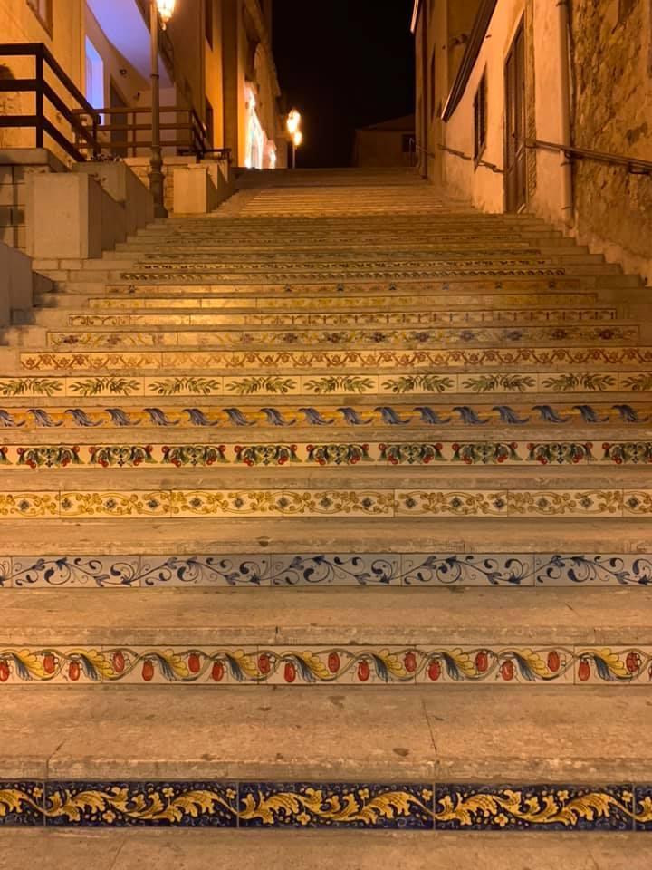 Scalinata in ceramica - Ceramic staircase