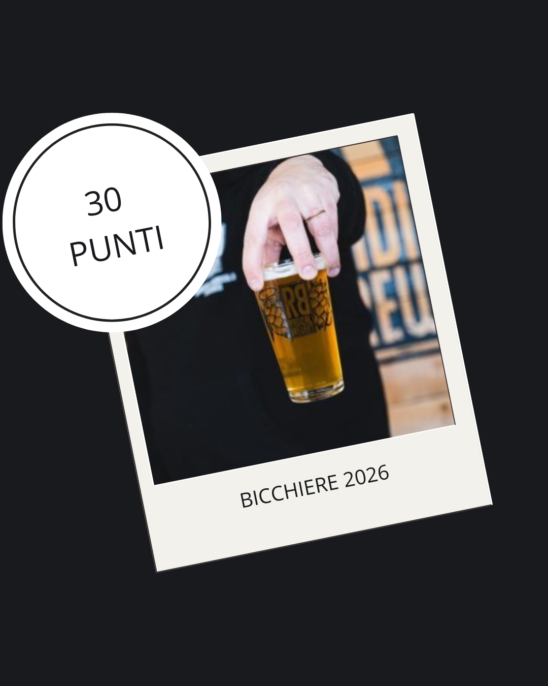 30 PUNTI - BICCHIERE 2026