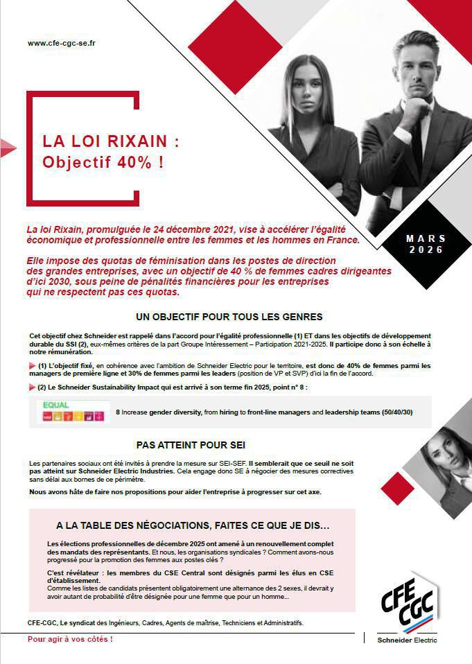 📊 La loi RIXAIN : Objectif 40 % !