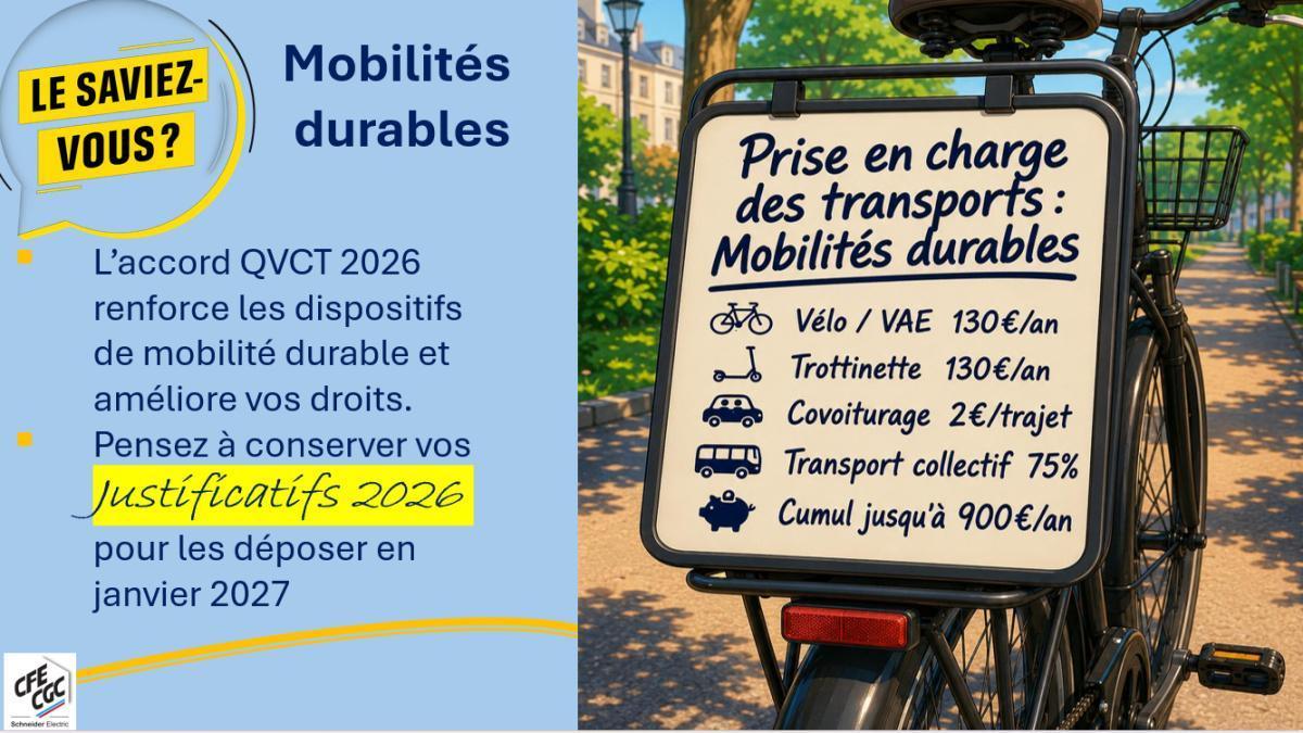 Mobilités Durables, quels avantages chez Schneider Electric ? Mobilités Durables, quels avantages chez Schneider Electric ?