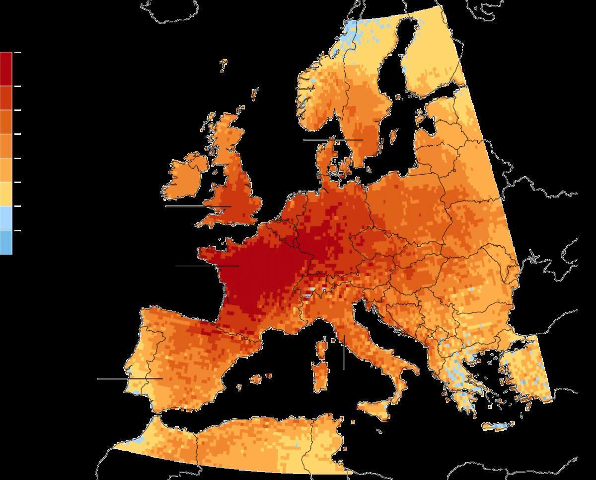 Vědci tvrdí, že evropská vlna veder je nejhorší v historii a bez klimatické krize by nebyla možná. Vědci tvrdí, že evropská vlna veder je nejhorší v historii a bez klimatické krize by nebyla možná.