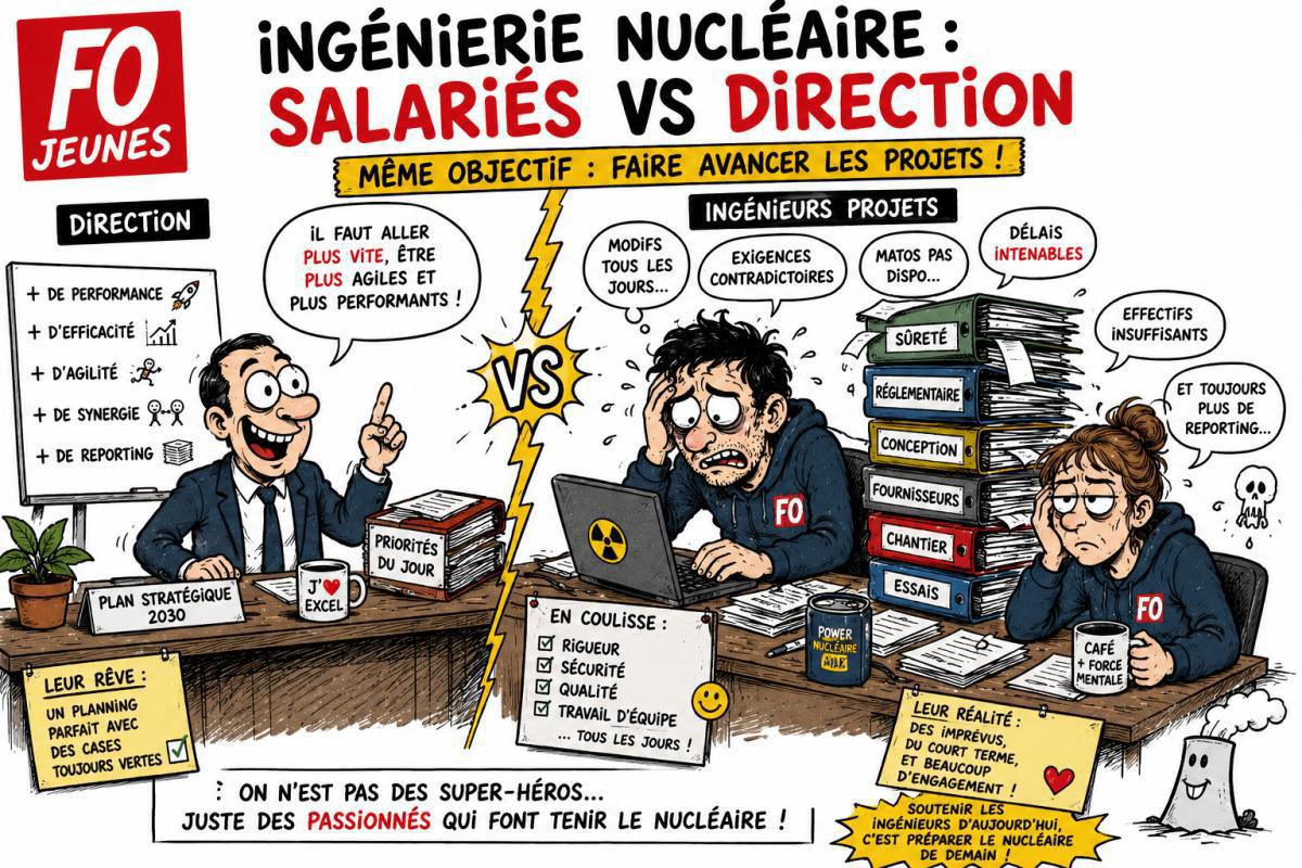 Ingénierie nucléaire : quand la direction découvre la réalité du terrain Ingénierie nucléaire : quand la direction découvre la réalité du terrain
