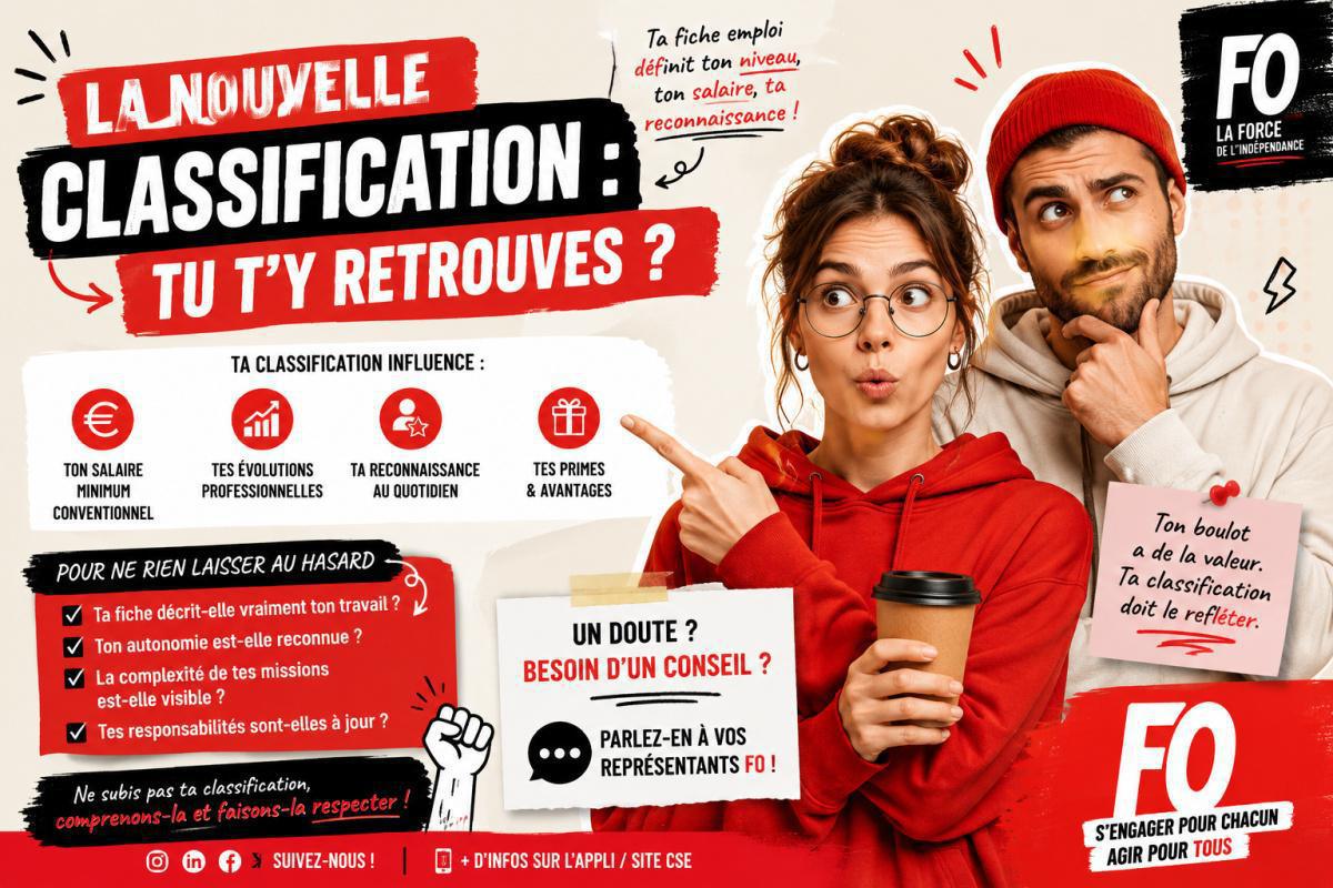 La nouvelle classification : tu t’y retrouves ?