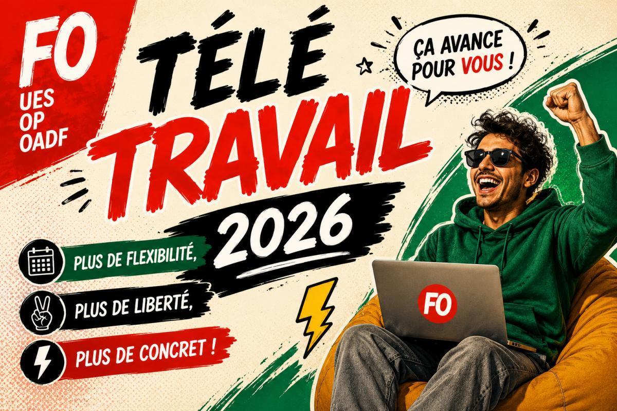 🏠 Télétravail 2026 : du concret dans votre quotidien ! 🏠 Télétravail 2026 : du concret dans votre quotidien !