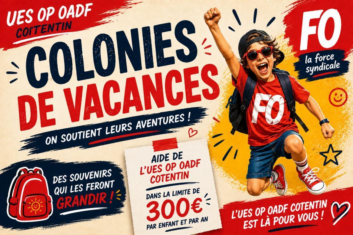 🏕️ Colonies de vacances : pensez à envoyer vos factures !