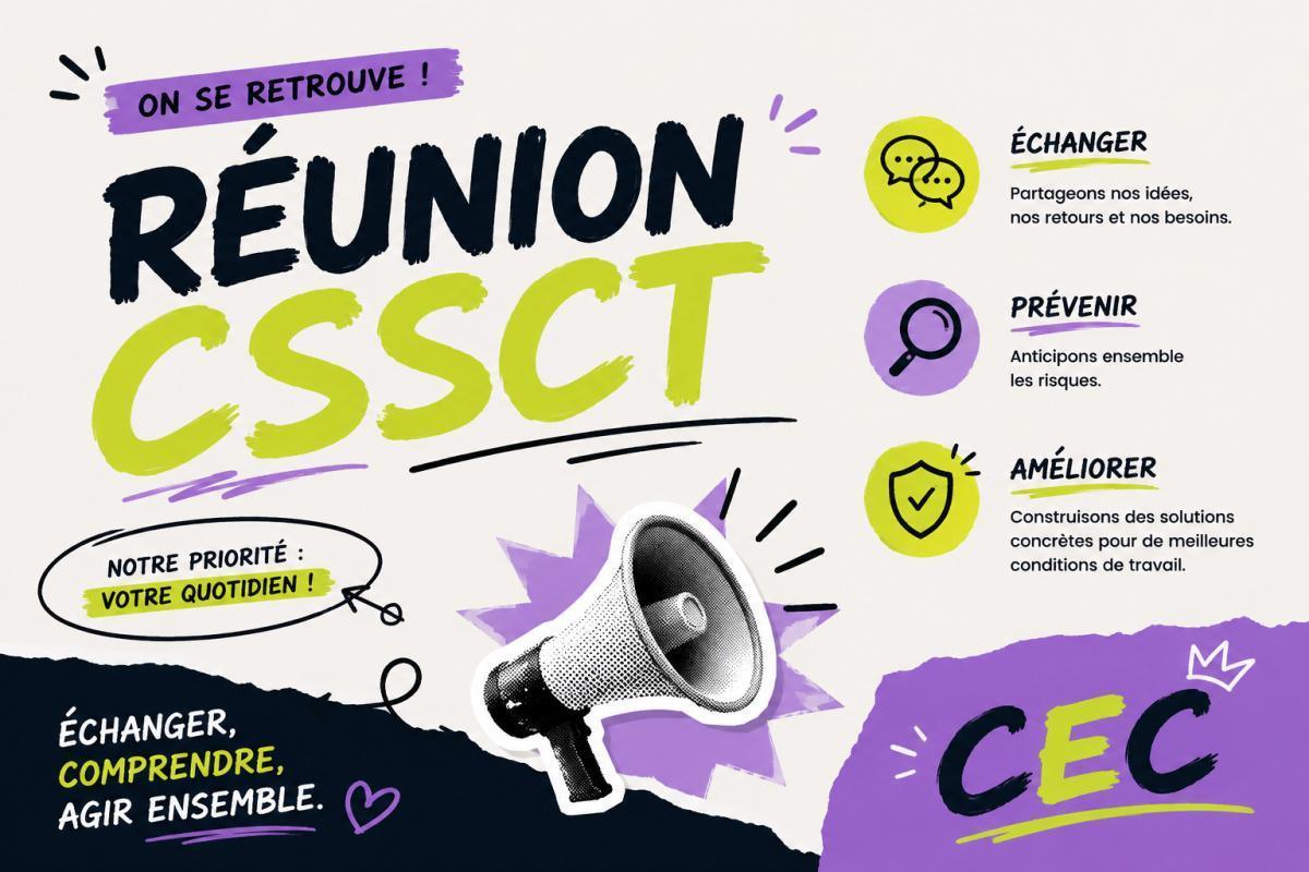 Réunion CSSCT