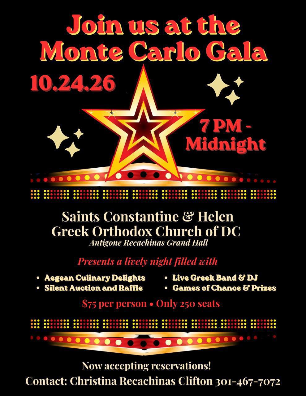 Monte Carlo Gala