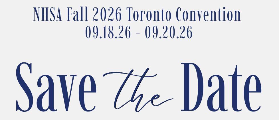 NHSA Fall 2026 Toronto Convention & Hellenic Weekend