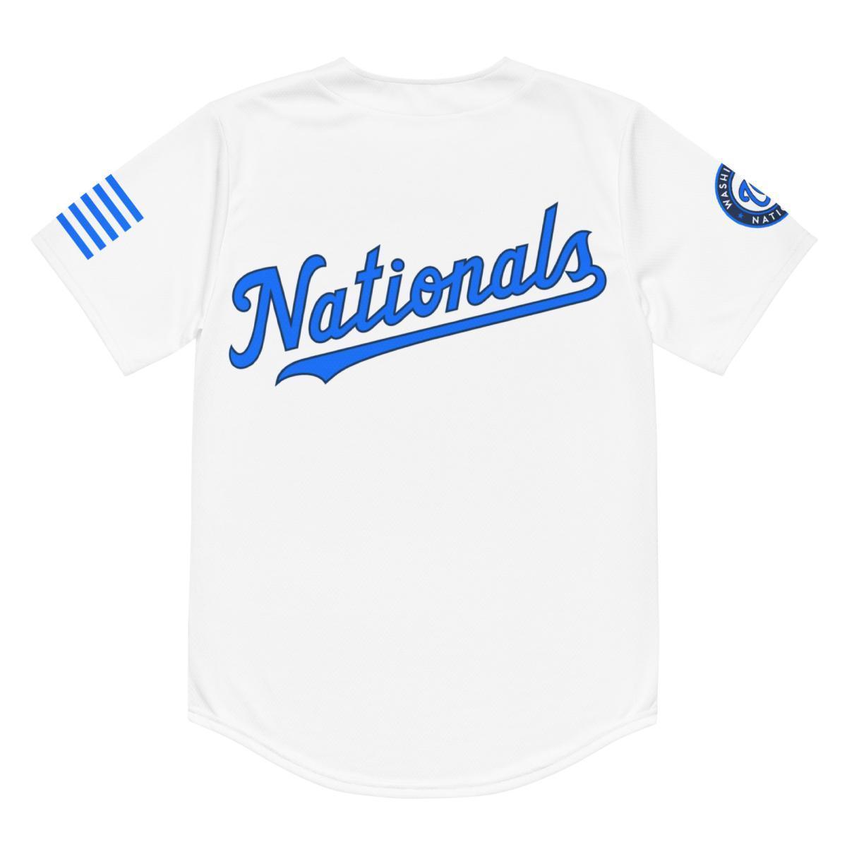 Washington Nationals Greek Heritage Baseball Jersey