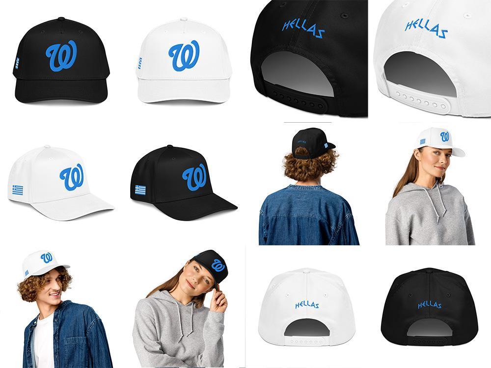 Washington Nationals Greek Heritage Baseball Hat