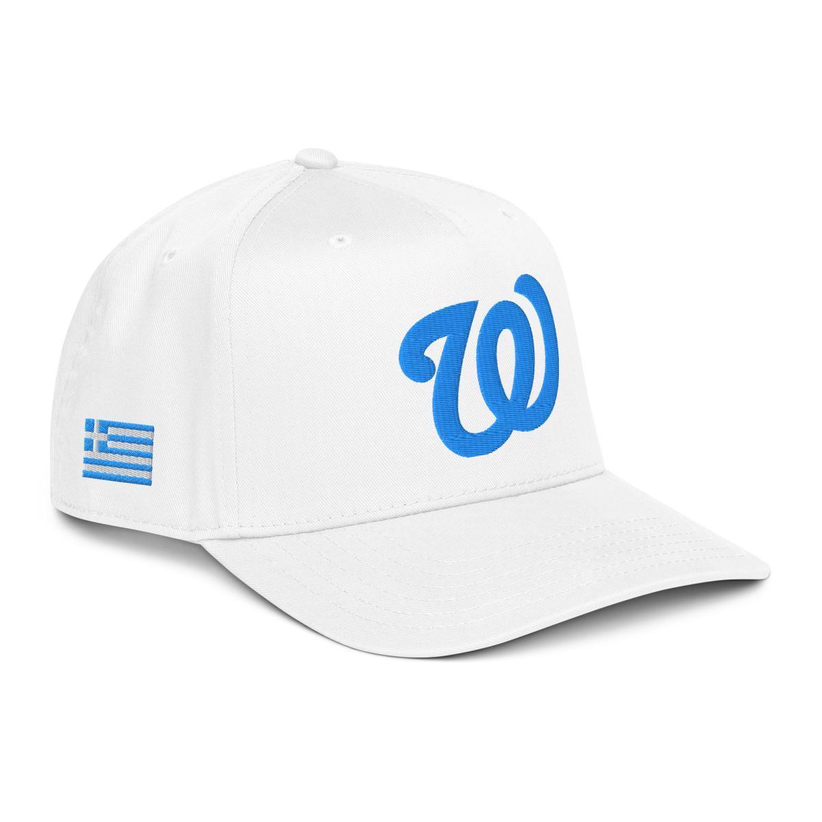 Washington Nationals Greek Heritage Baseball Hat