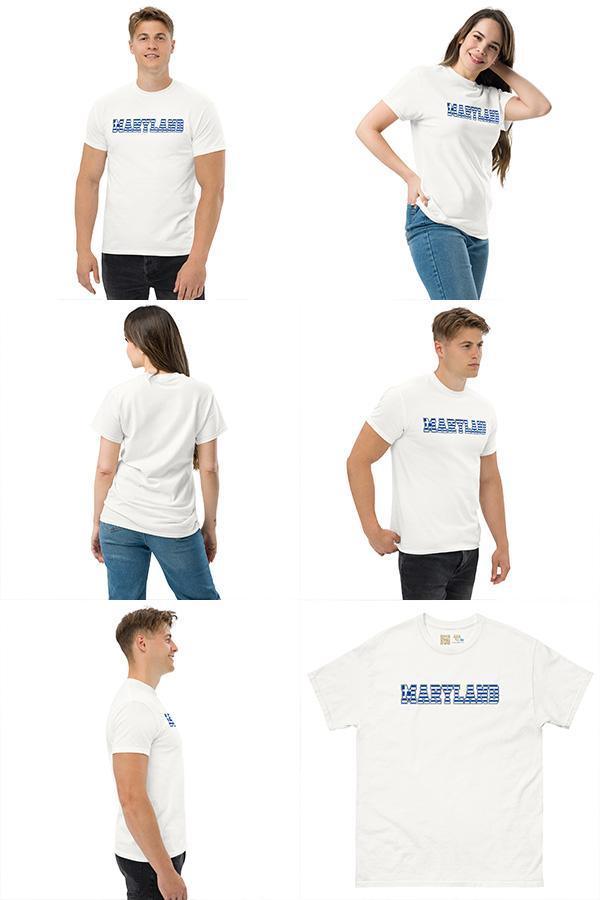 Maryland Greek Letters Unisex Classic Tee